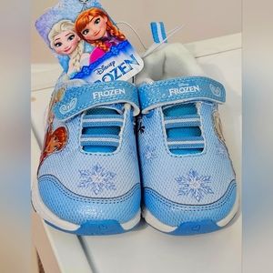 Size 7 Toddler Frozen sneakers NWT